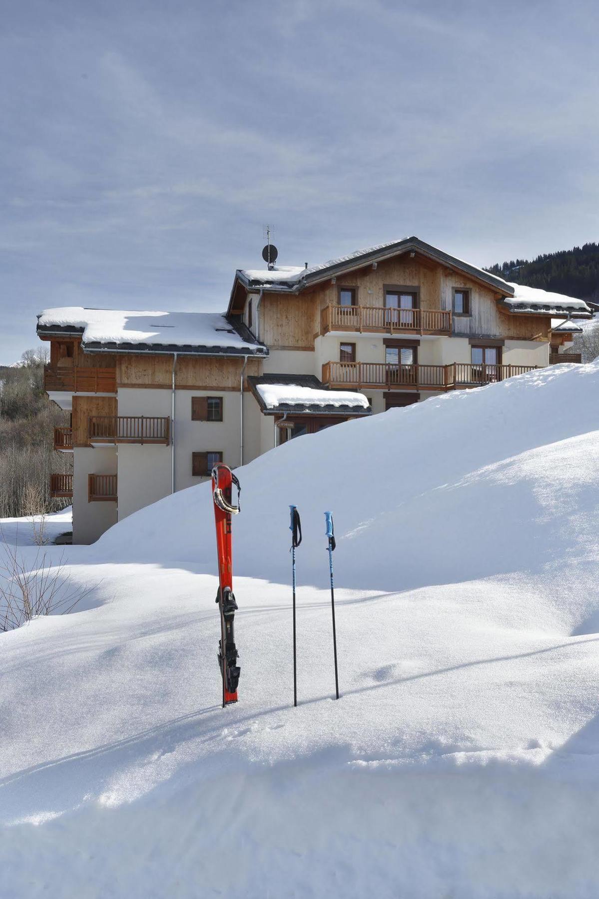 Residence Nemea Les Chalets Des Evettes Flumet Exterior foto